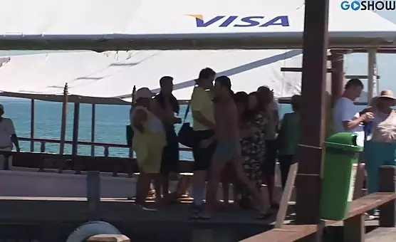 Délices d'oralité Sexuelle en plein Air pour les Amateurs de Bateaux Yachts DP Boat